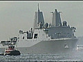 USS New York Honors 9/11