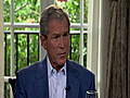 Bush: Policies prevented depression