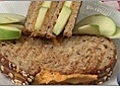 Healthy Lunch - Apple Cheddar Panini