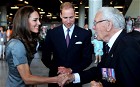Royal tour: Prince William and Kate Middleton meet Canada war veterans