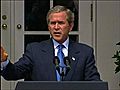 Moment of Zen - Bush Press Conference