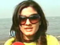 Raveena Tandon at Carter Road