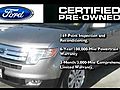 Certified 2008 FORD EDGE CA