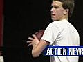13-year-old football player recruited by college