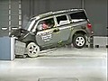 2010 Honda Element IIHS Frontal Crash Test