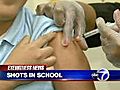 VIDEO: Swine Flu vaccines given at NYC schools
