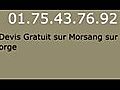 Assainissement Morsang sur orge - 01.75.43.76.92