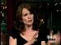 Tina Fey Talks Sarah Palin On Letterman
