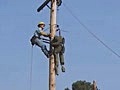 Lineman Training Accident