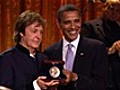 President Obama Honors Paul McCartney