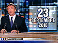 Le 13 heures du 23 septembre 2010