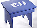 Stenciled Stool