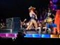 Rihanna Falls Down On Stage In Edmonton