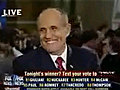 Voters say Rudy Won