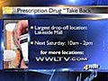 DEA hosting drug take back program