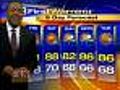Meteorologist Tim Williams' 10 p.m. Forecast