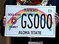 Governor Signs New Hawaii License Plate Bill