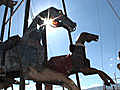 Burning Man Carousel