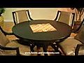 Madrid Gaming Set - Table and 4 Chairs