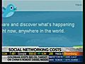 Social Networking Costs