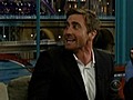 Late Night: Gyllenhaal Says Sex Scenes with Hathaway &#039;Like Football&#039;