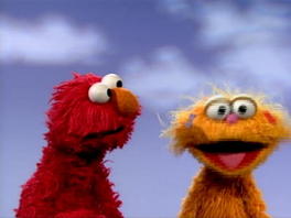 Elmo And Zoe Pretend