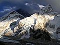 Everest sunset from Kala Patthar
