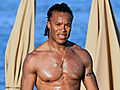 Edgar Davids Beach Day