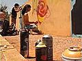 1. Miniramp Contest Ibiza 2010 artists paintor pintores graffiti