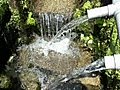 水分神社の湧き水