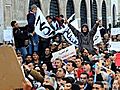 TUNISIA: Demonstrators rally behind interim government,  warning of power vacuum