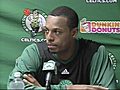 Pierce, Garnett describe emotional banner ceremony