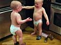 Twin Babies &#039;Talk&#039; To Each Other