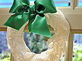 Coffee Filter Wreath