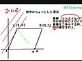 中２数学（１次関数）平行四辺形の面積