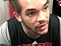 Joakim Noah reacts to his fine,  focuses on Game 4.