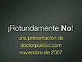 Rotundamente NO!