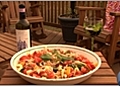 Italian Recipes - Putting the Salad Together for Panzanella