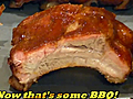 Pecan Cherry Smoked Baby Back Pork Ribs