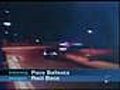 Carreras ilegales de coches en el paseo marítimo de Málaga