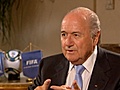 Blatter: Rebuilding FIFA’s reputation,  Part 1