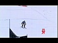 Incroyable performance à ski à Tignes!