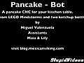 Lego Pancake Making Machine