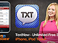 Unlimited SMS & Google Voice with TextNow for the iPhone