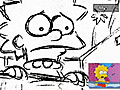 The Simpsons - The Complete Twelfth Season Videos - Storyboard Comparison