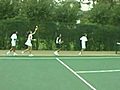 How to do a Jog and Toss Tennis Drill