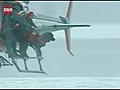 Rescue Dogs Jump From Helicopter