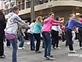 Rundle Mall flash mob