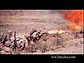 Tank Flame Throwers In Action WW2 Color Footage