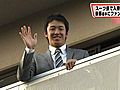 日本ハムドラフト1位・斎藤佑樹投手が入寮　「一生懸命、1軍目指して頑張りたい」